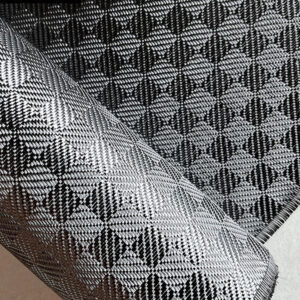 3k 280g Carbon Fiber Jacquard Plaid Fabric