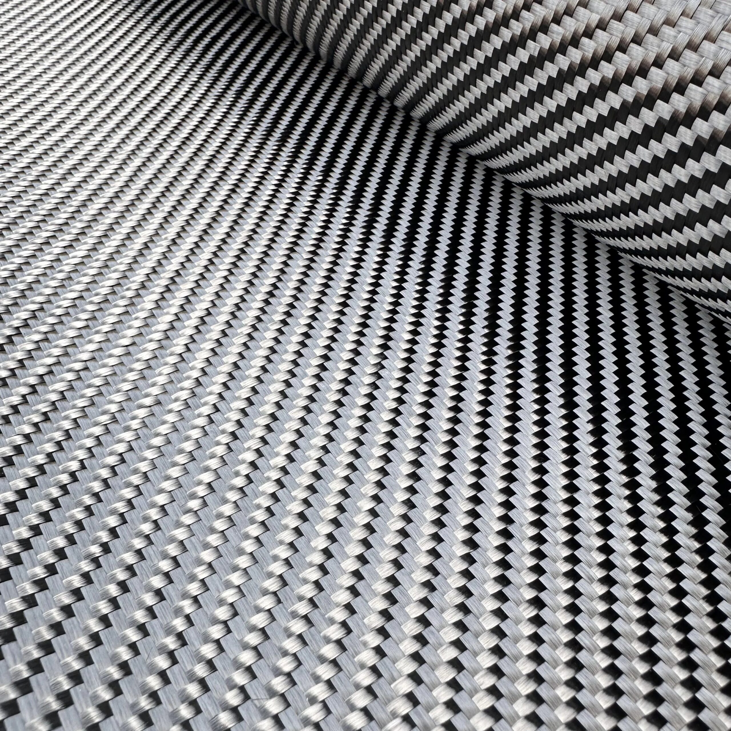 12K 400g Twill / High Strength Plain Carbon Fiber Fabric - Image 2